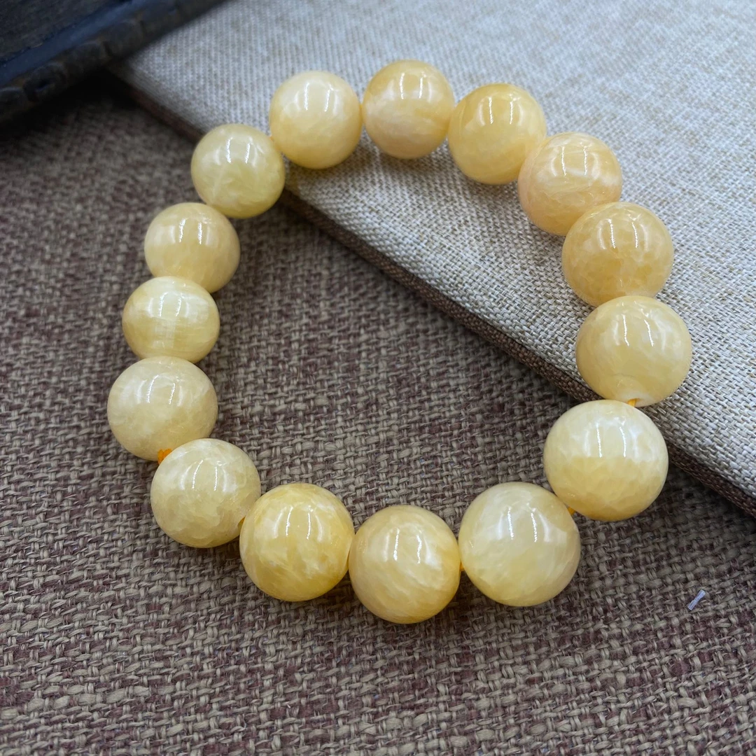 非金属珐琅手链 5232   黄色珠珠手串多样性发货