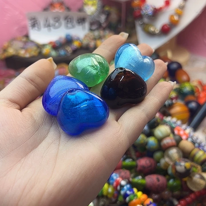 颈饰琉璃5个价格爱心