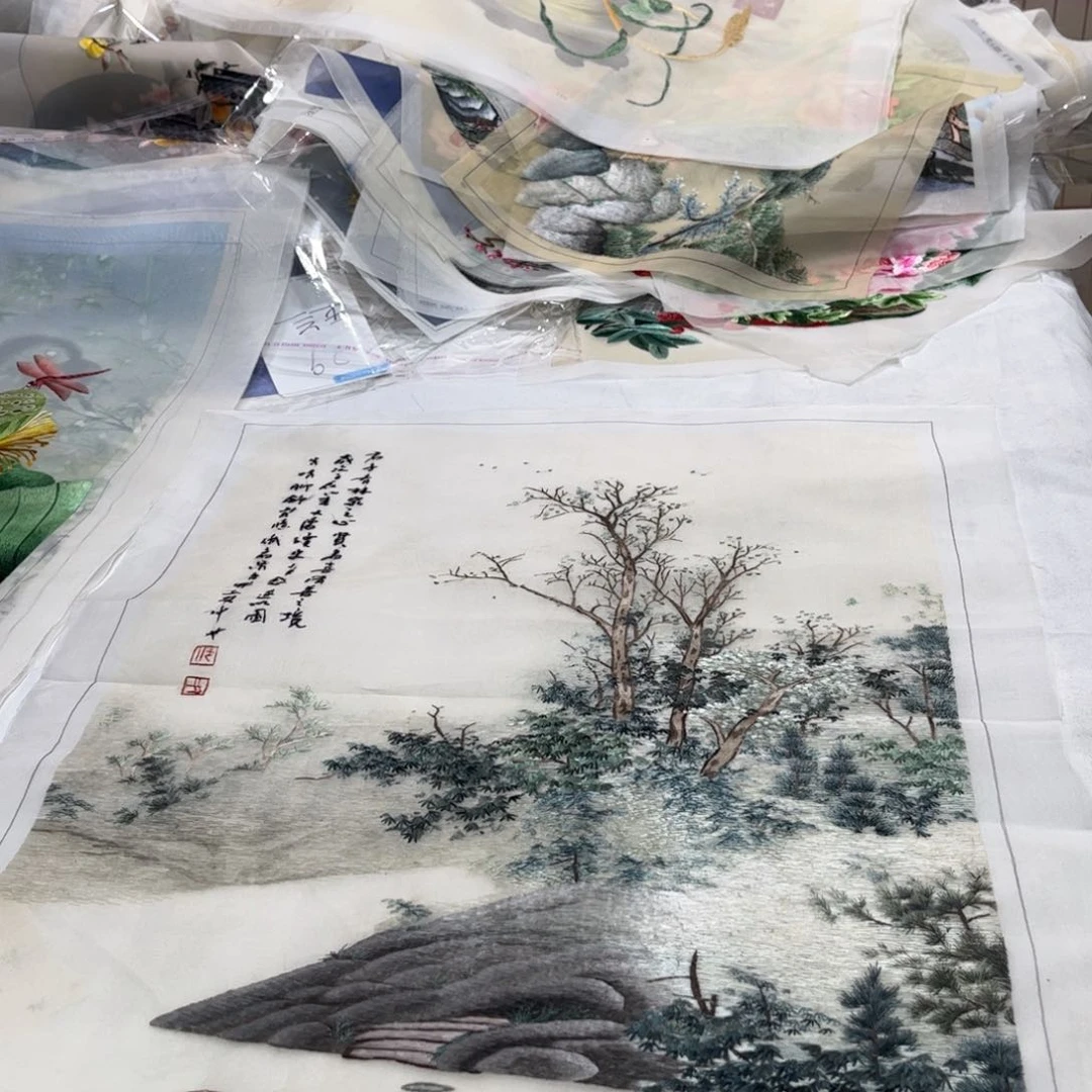 刺绣风*?纯手工打造最完美苏绣