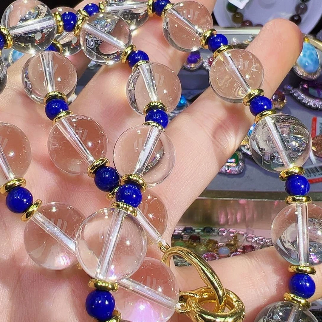 颈饰未镶嵌水晶多宝