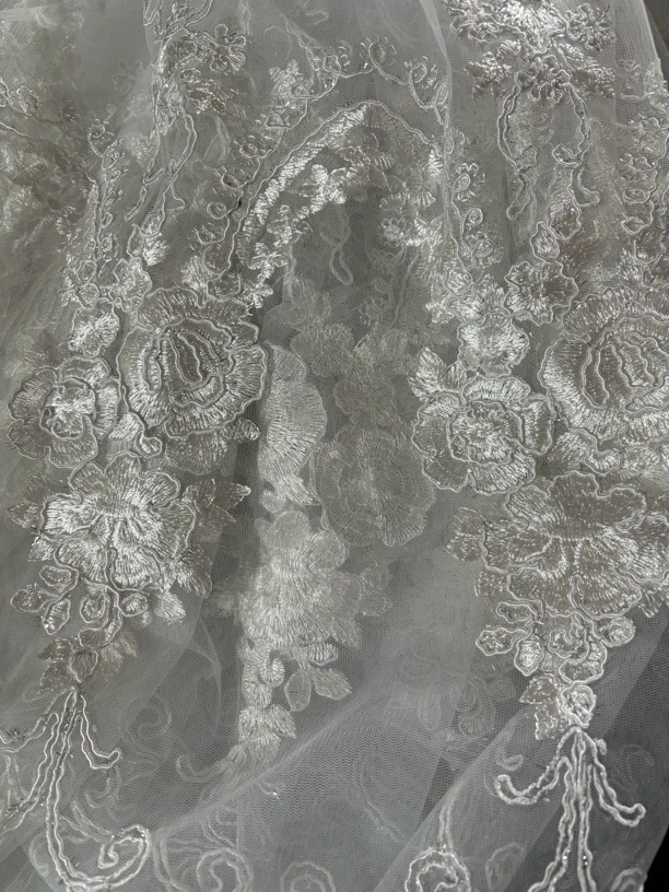 38025 9.5×2.95 绣花纱