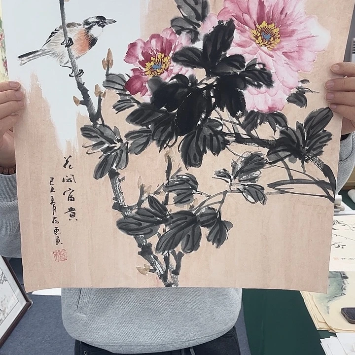 国画纯手绘国画作品大放漏！