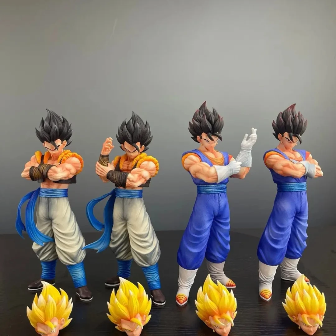 【造物严选】VF贝吉特悟吉塔27cm双头雕双王七龙珠动漫手办模型摆件