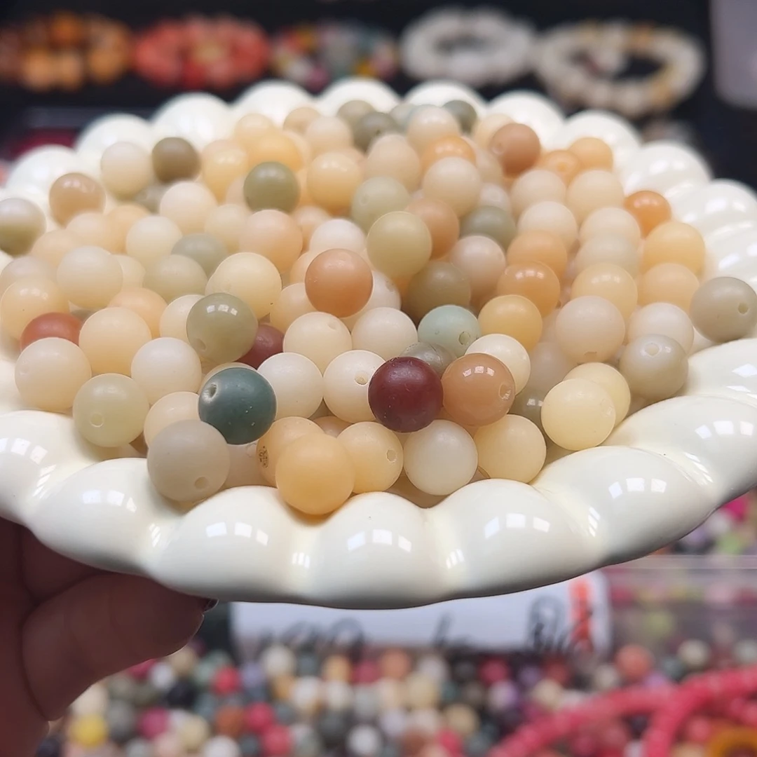 菩提根/象牙果手串瑕疵10多宝圆1000颗