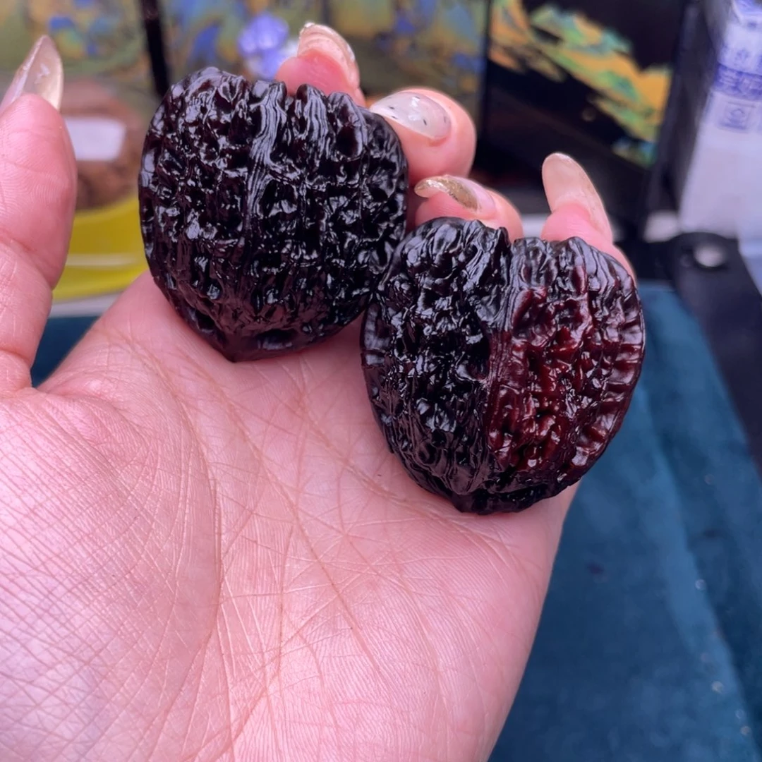 文玩核桃吊坠凹底南疆