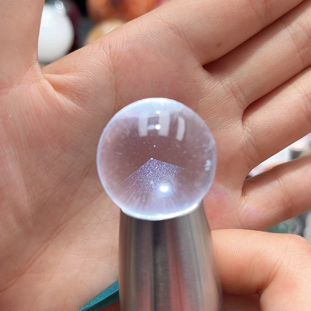 未镶嵌水晶珠宝半成品微瑕2.8