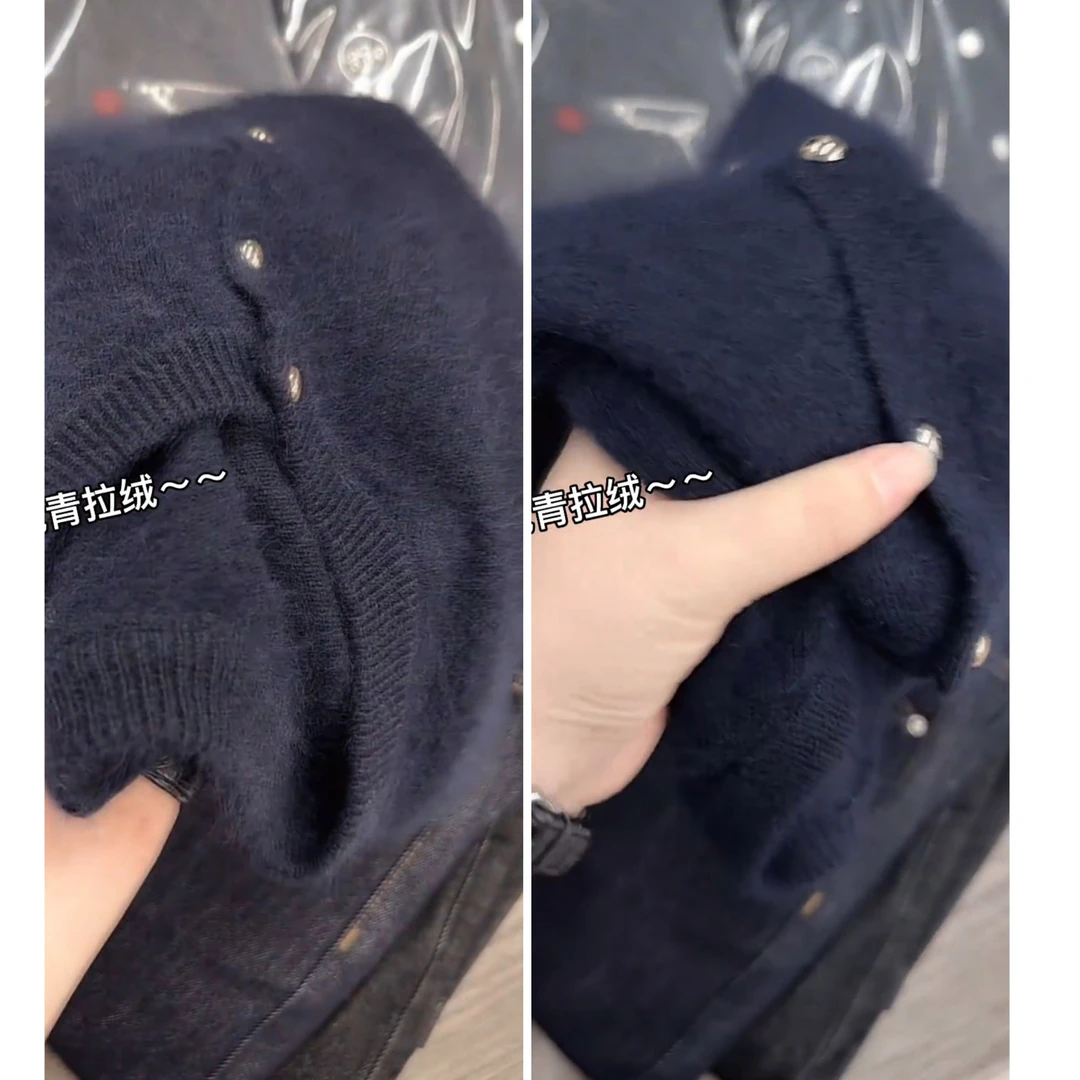 秋冬超火穿搭高级感软糯透气针织衫女2025新款小个子显瘦百搭上衣