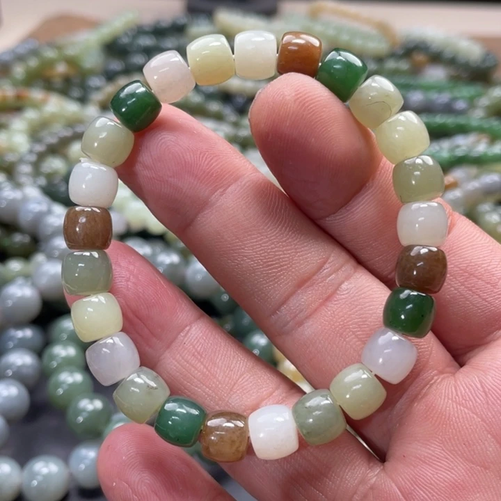 和田玉手链未镶嵌