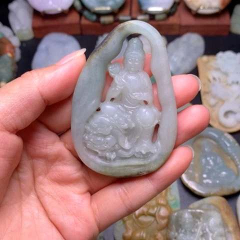 未镶嵌定制翡翠小*露翡翠