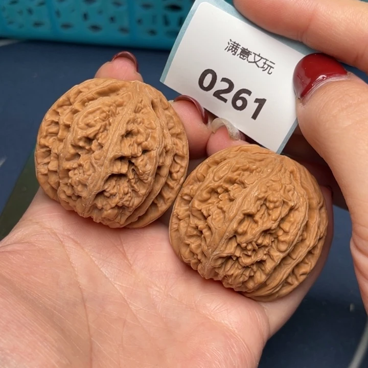 文玩核桃把件粗筋43