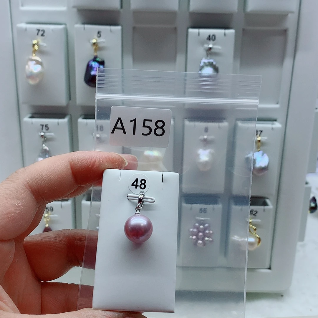 吊坠(不含链)淡水珍珠合金