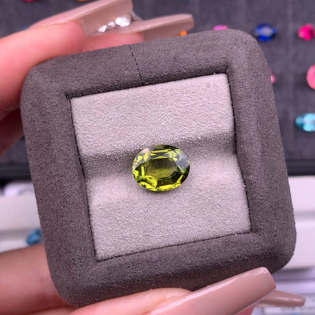 碧玺珠宝半成品未镶嵌3.86ct