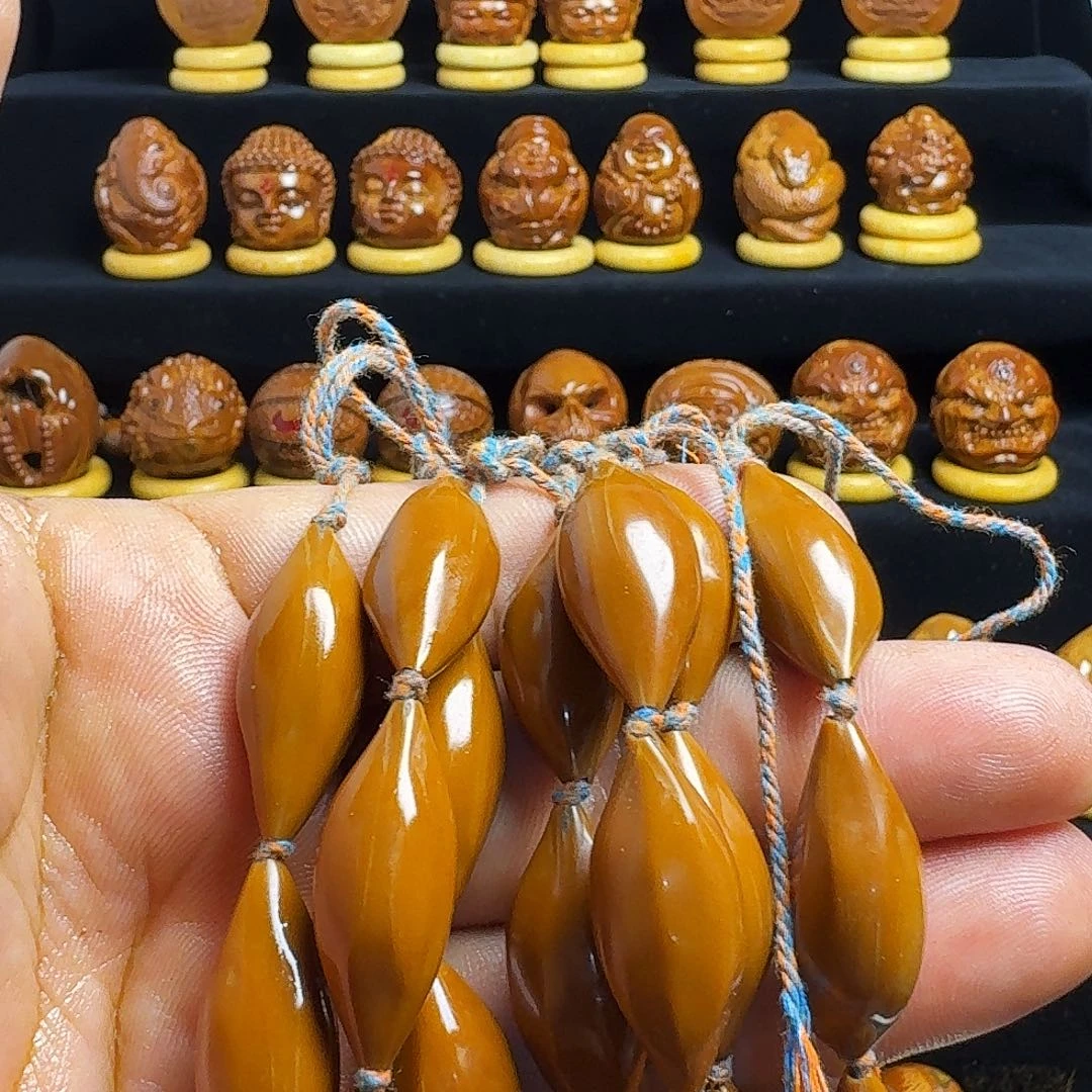 瑞***a把件橄榄核小手链