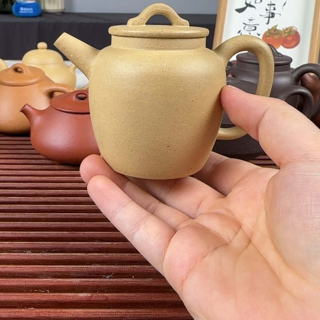 茶壶紫砂一**鱼微瑕汲直