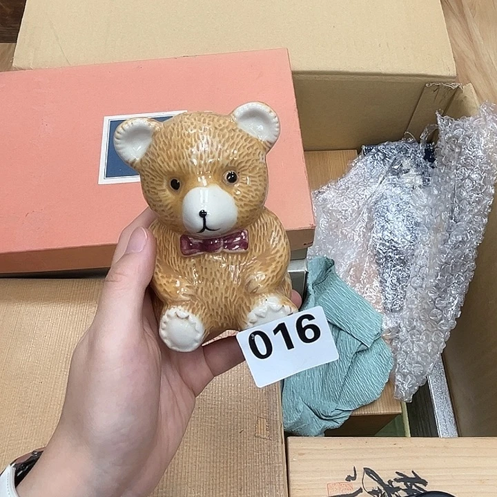 瓷片呀工艺品摆件瓷器摆件正能量