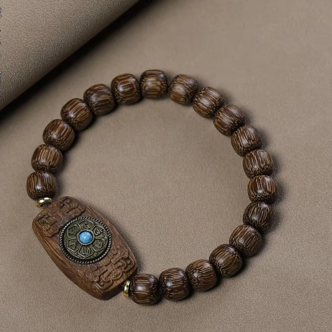 增香沉香木时尚高级大气搭配轻奢高端精品手串（无礼盒）MJW0577