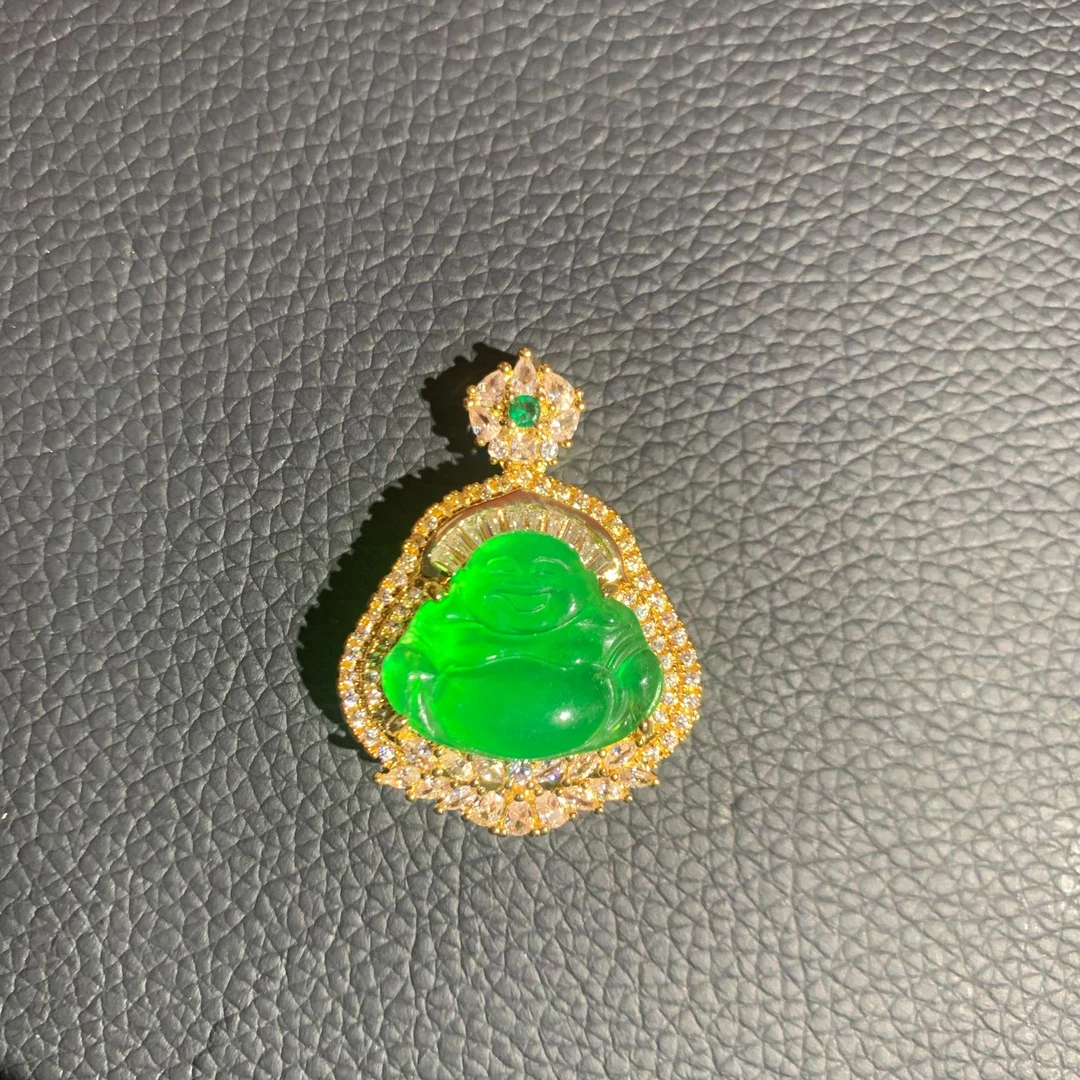 翡翠佛公吊坠（多样发其一）A44