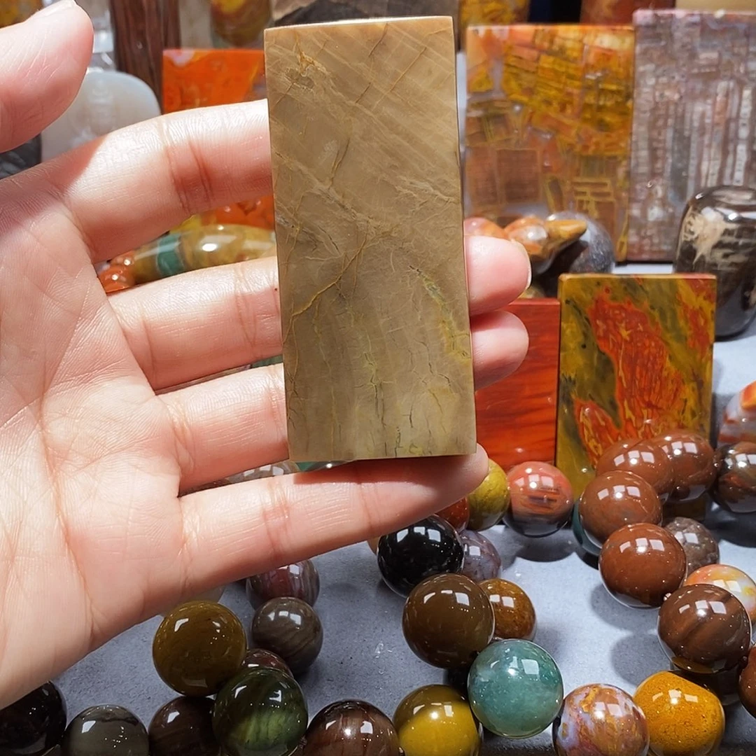 硅化玉天然北票硅化玉原石未镶嵌