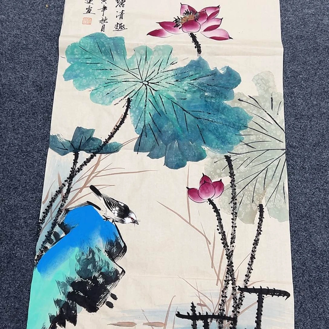 国画手绘国画作品!!!!