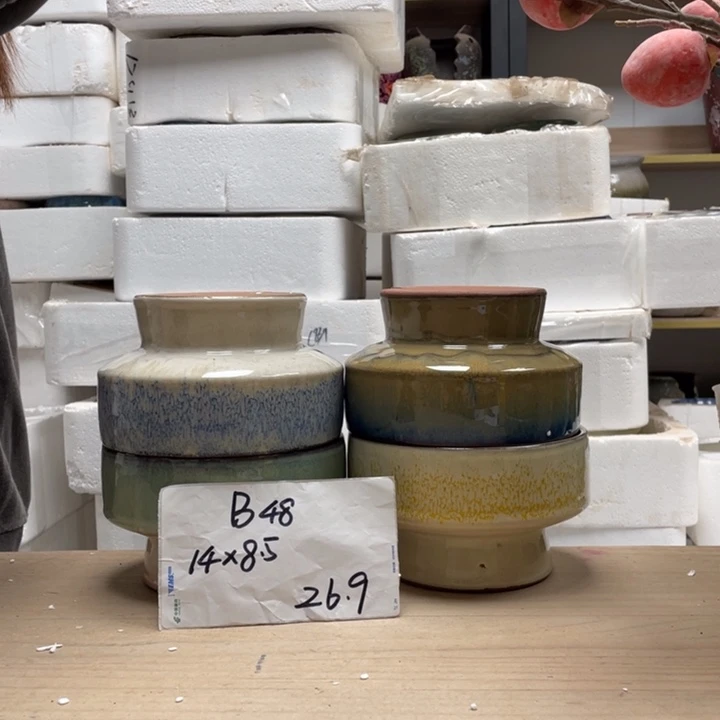 粗陶多肉花盆微瑕48