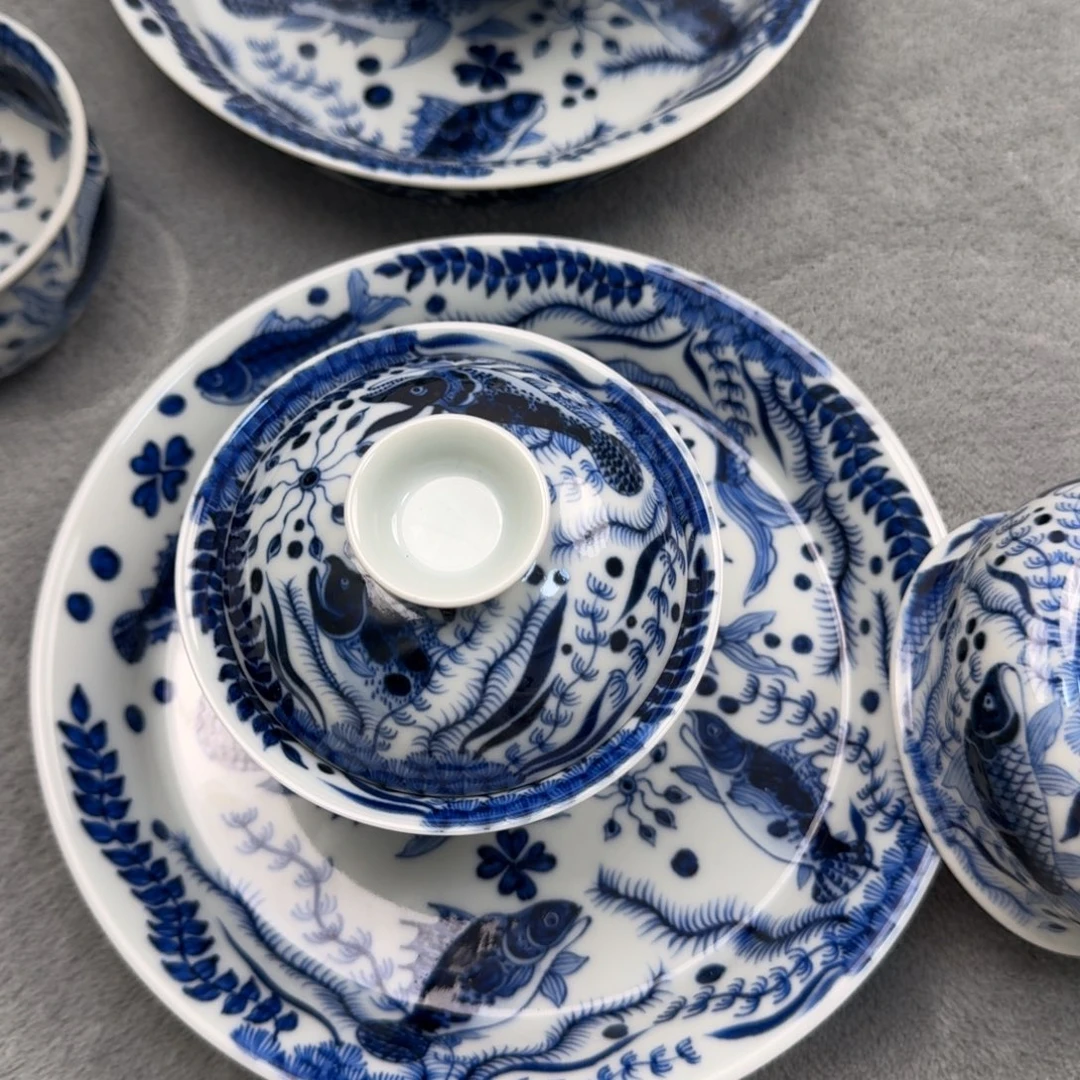 B***g摆件陶手工手绘景德镇陶瓷