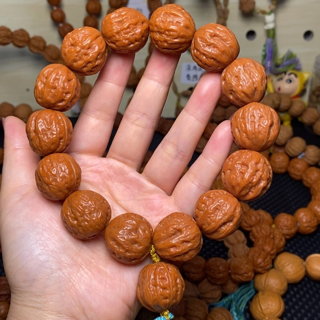 文玩核桃手串方墩蛤蟆