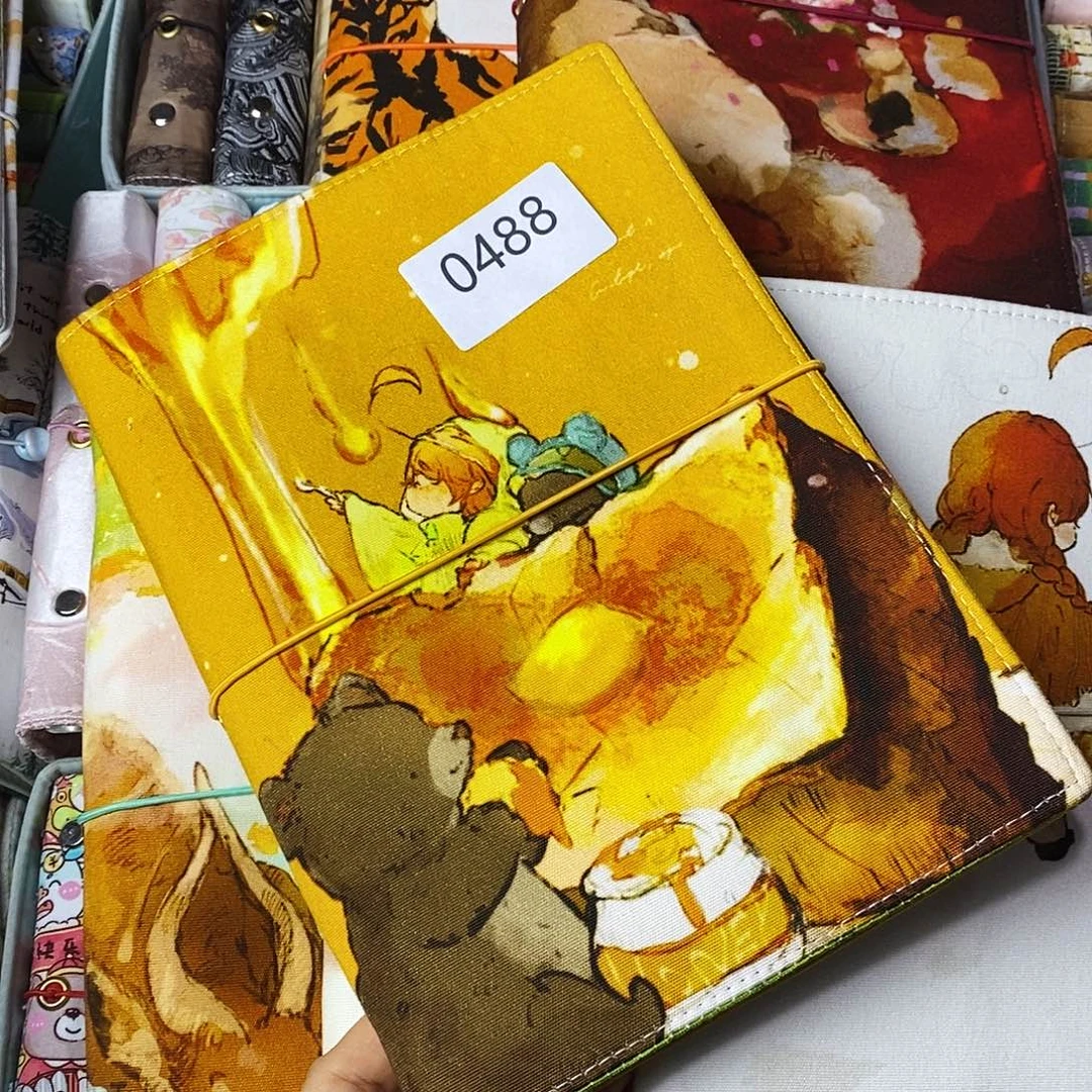 织绣A5 活页不加纸0488