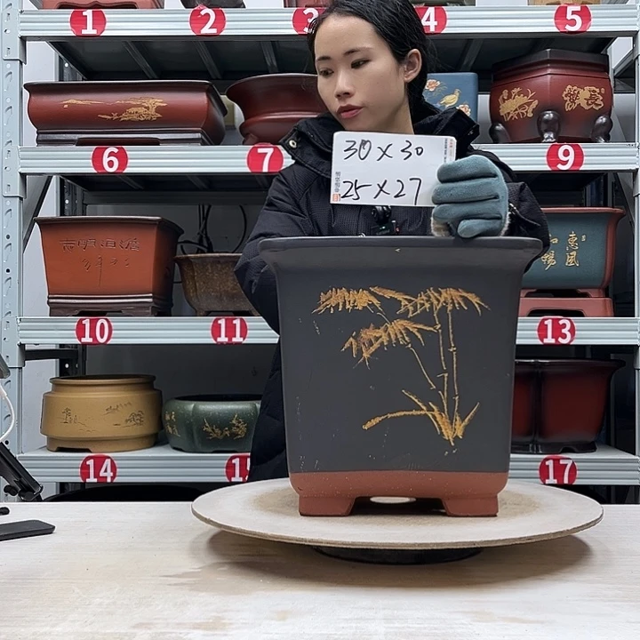 花盆紫砂紫砂花盆