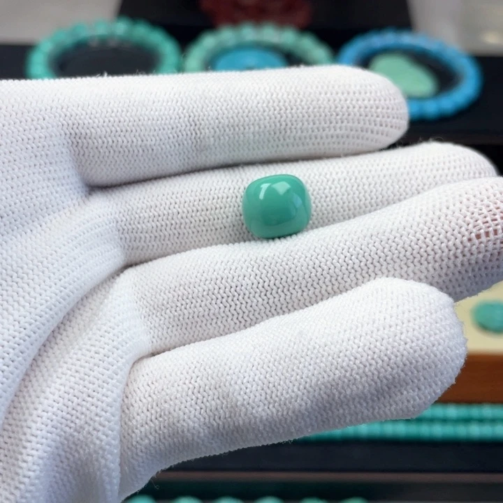 无非金属高瓷绿12mm老型单颗