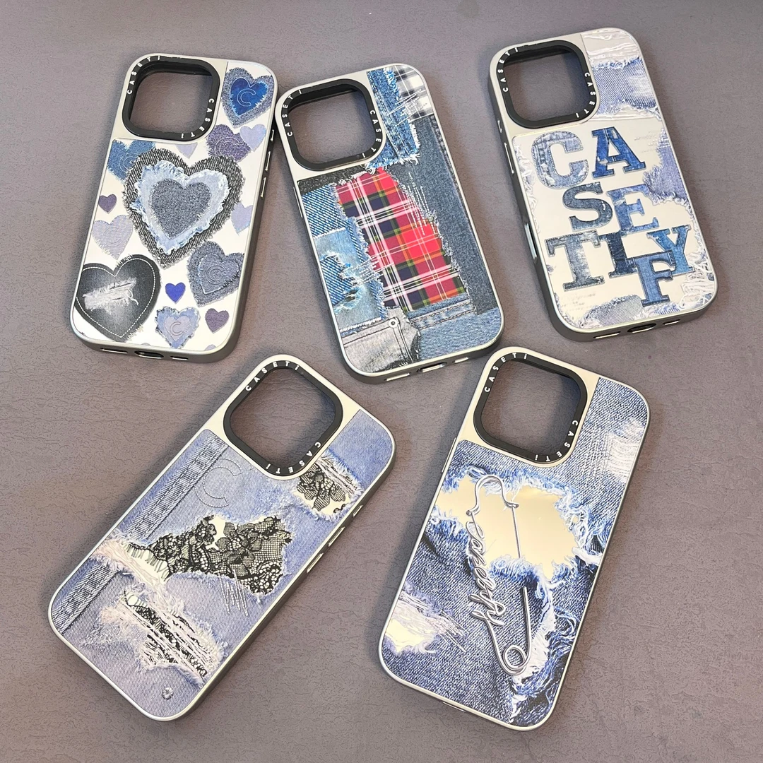 【银边】可爱创意全包适用于iPhone16promax手机壳