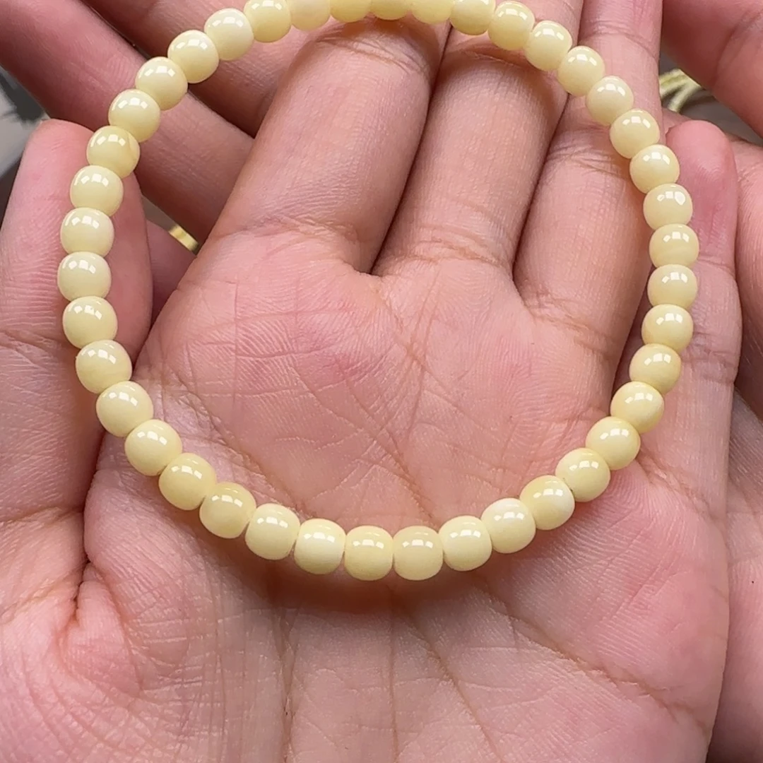 琥珀未镶嵌珠宝奇石5.0mm