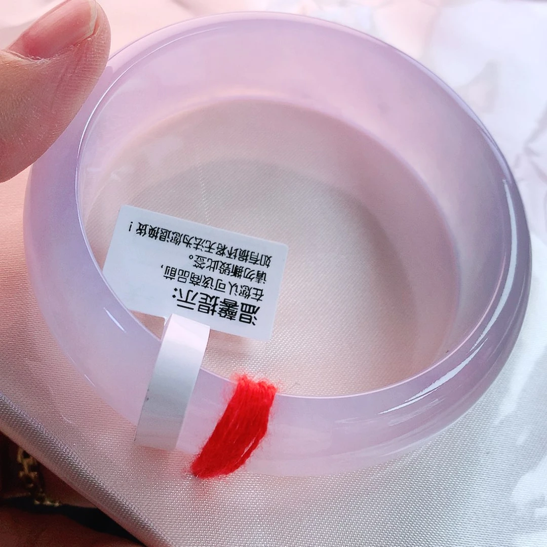 未镶嵌手镯翡翠58轮胎冰紫