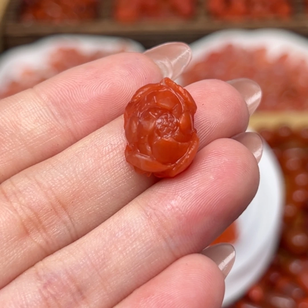 B***子吊坠(不含链)未镶嵌南红玛瑙