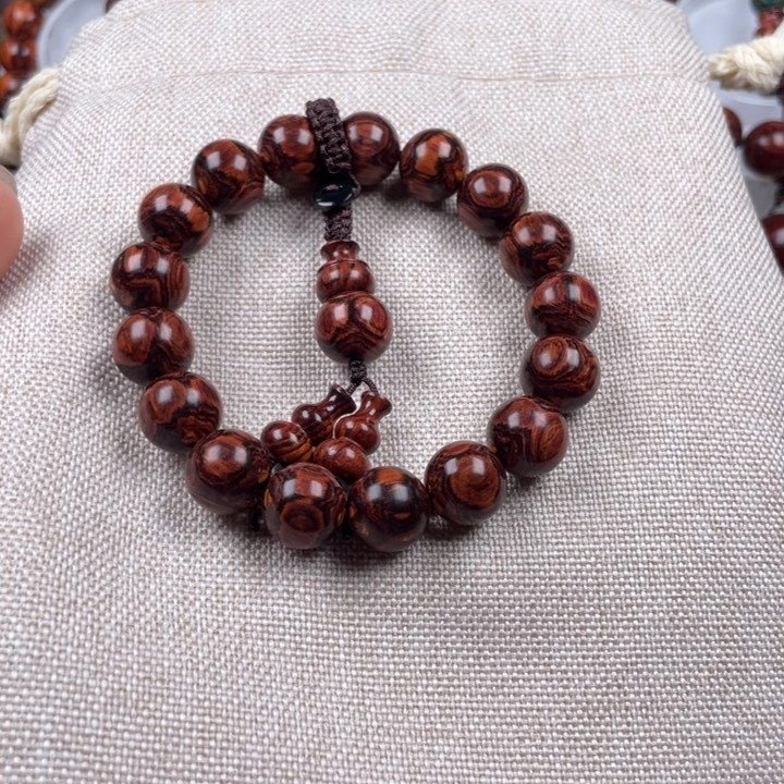 黄花梨/降香黄檀手串/手链迷*仓海南黄花梨1.2