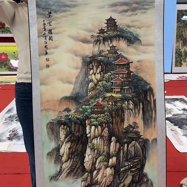 国画展示作作品展示