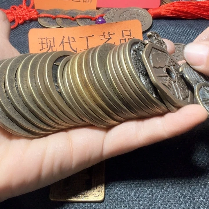 铜民**士22枚花钱现代工艺品