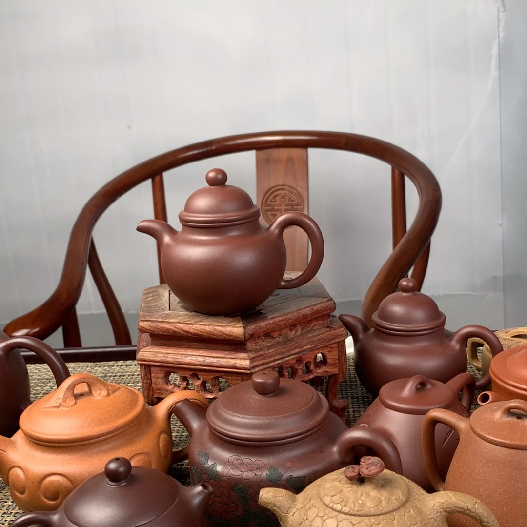 海***8茶壶紫砂宜兴紫砂壶茶壶原矿紫砂壶