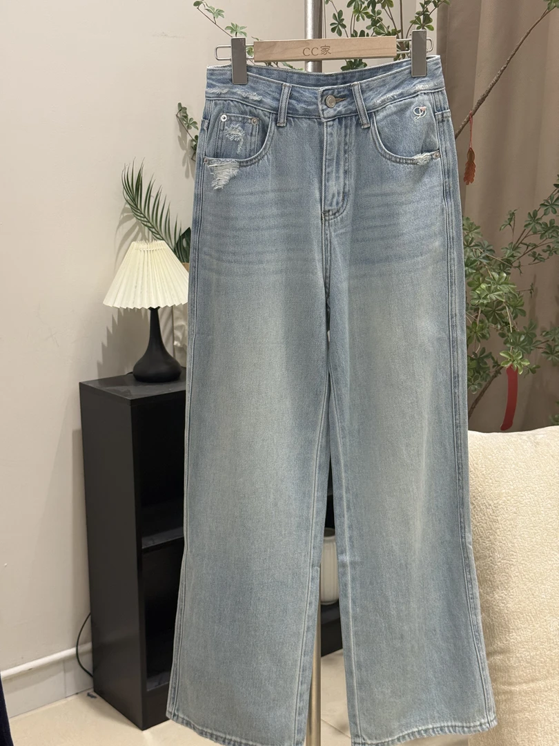 【50110】HEMIOR 无弹直筒牛仔裤慵懒简约百搭