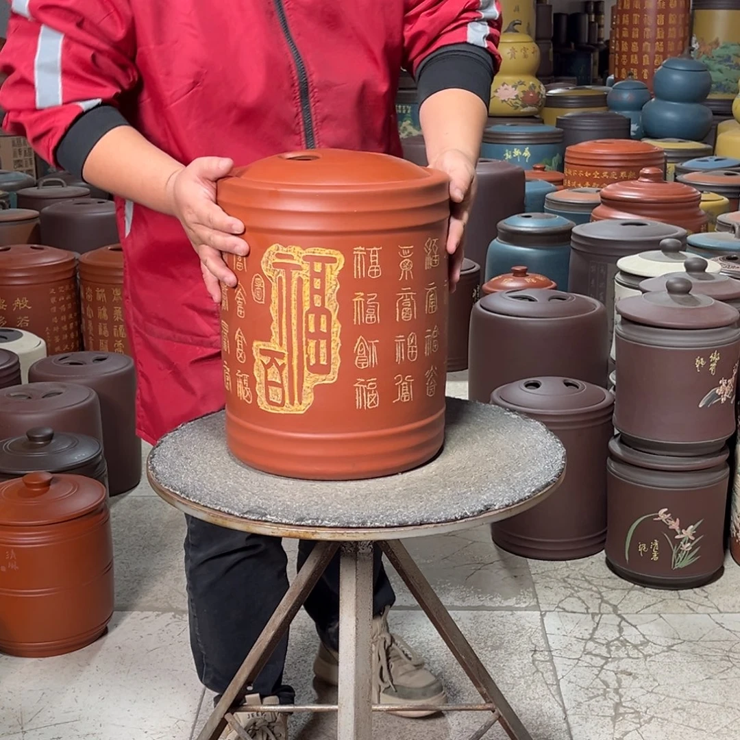 紫砂茶叶罐茶叶罐