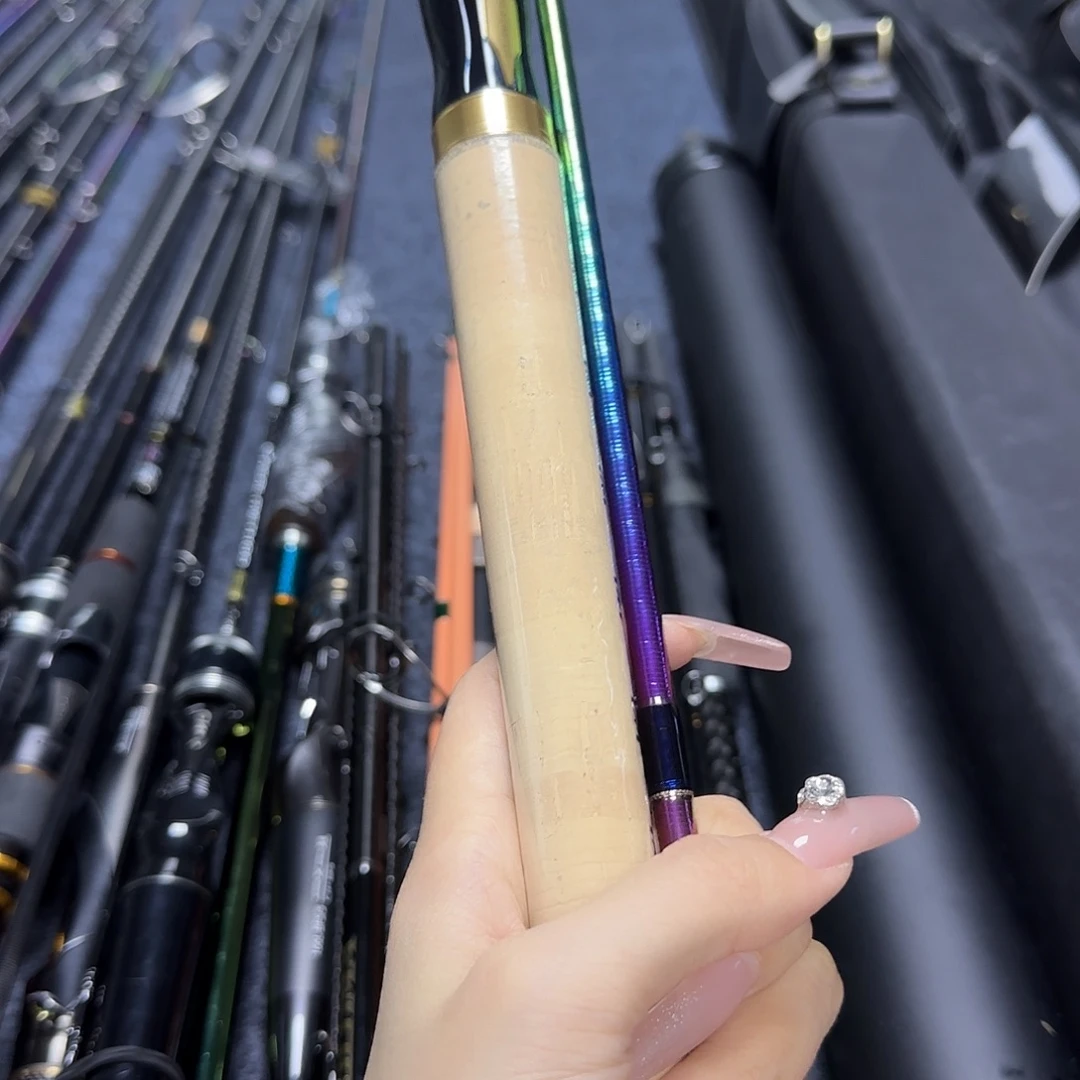 天***心碳素3.8m2.1m路亚两节