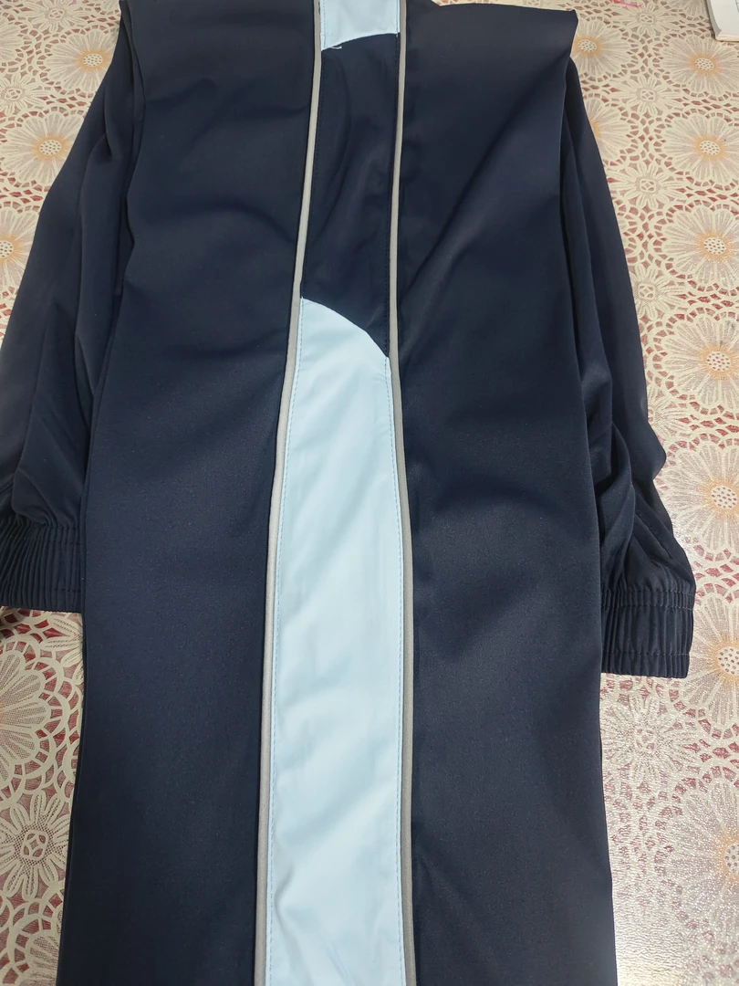 山大附中汾东志达常青藤等名校冰丝裤儿童蓝色拼接拼色童装外套