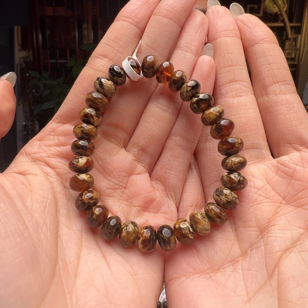 琥珀未镶嵌裸石抚顺琥珀10457九