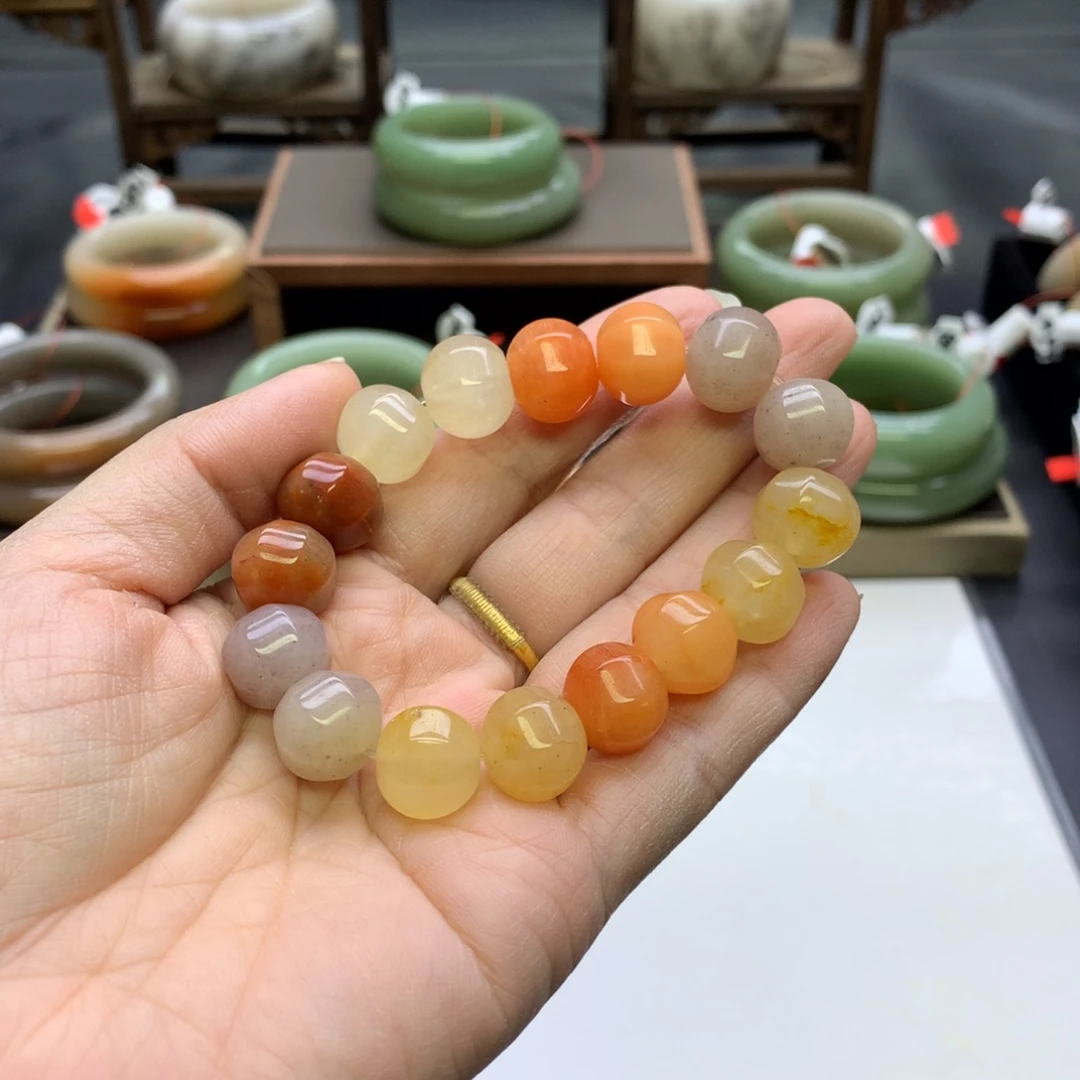 石英质玉未镶嵌手镯