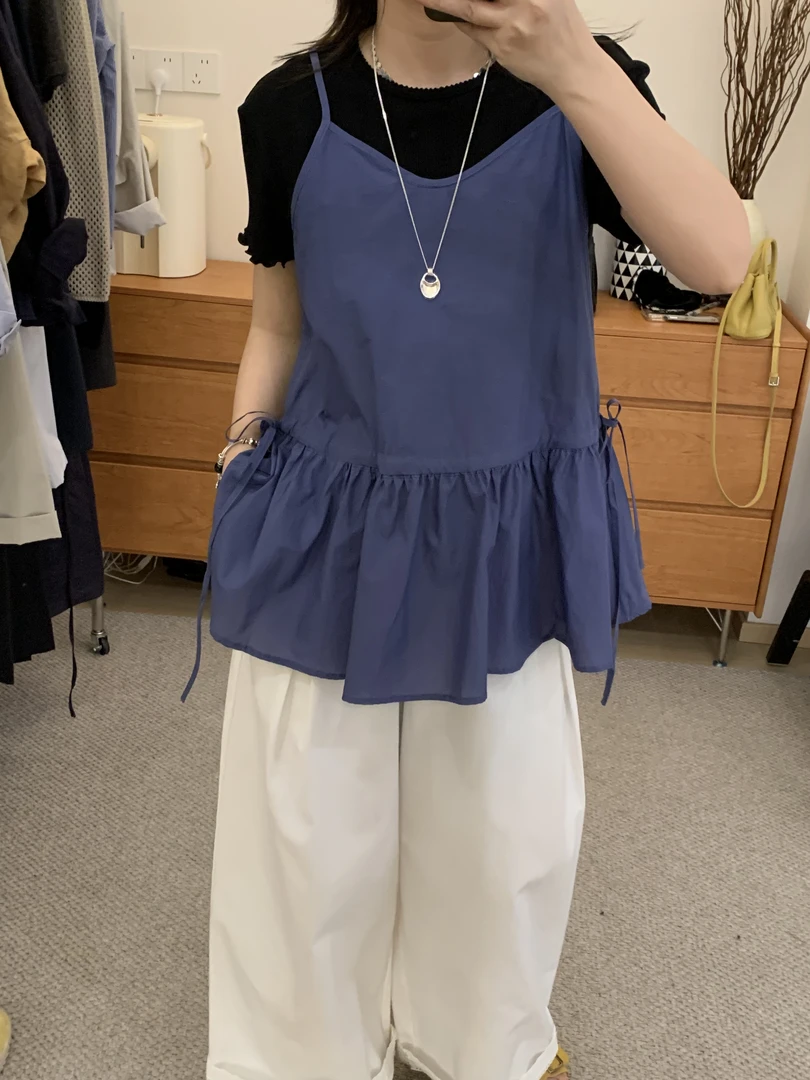 【XYJ】夏季真两件套上衣