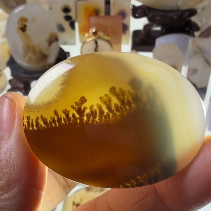 玛瑙/玉髓未镶嵌珠宝半成品