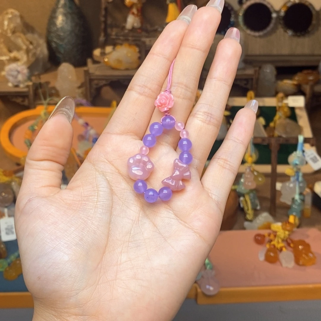 玛瑙/玉髓未镶嵌车挂挂件