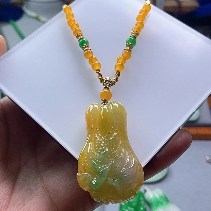 颈饰未镶嵌翡翠未镶嵌翡翠（赠链）