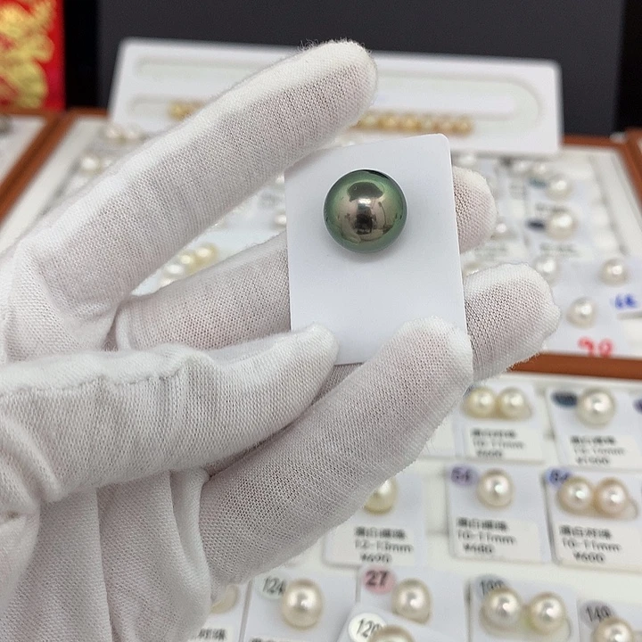 耳饰未镶嵌海水珍珠大溪地