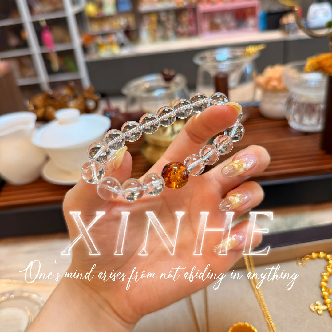 铜合金手链 c90白水珀手链「幸禾」