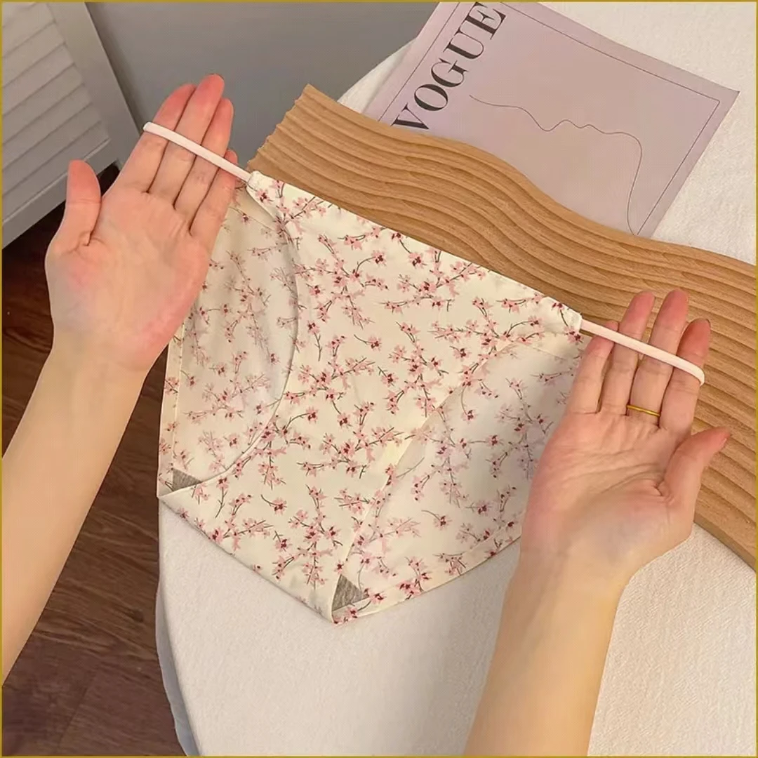 【超值3件装】豹纹冰丝少女气无痕纯欲百搭简约性感短裤